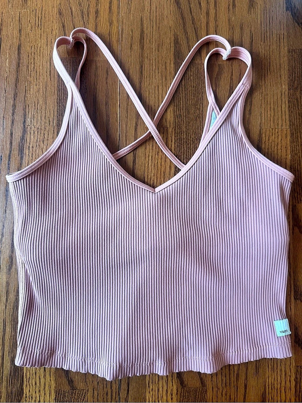 Vuori Rib Crop Tank - Picture 2 of 4